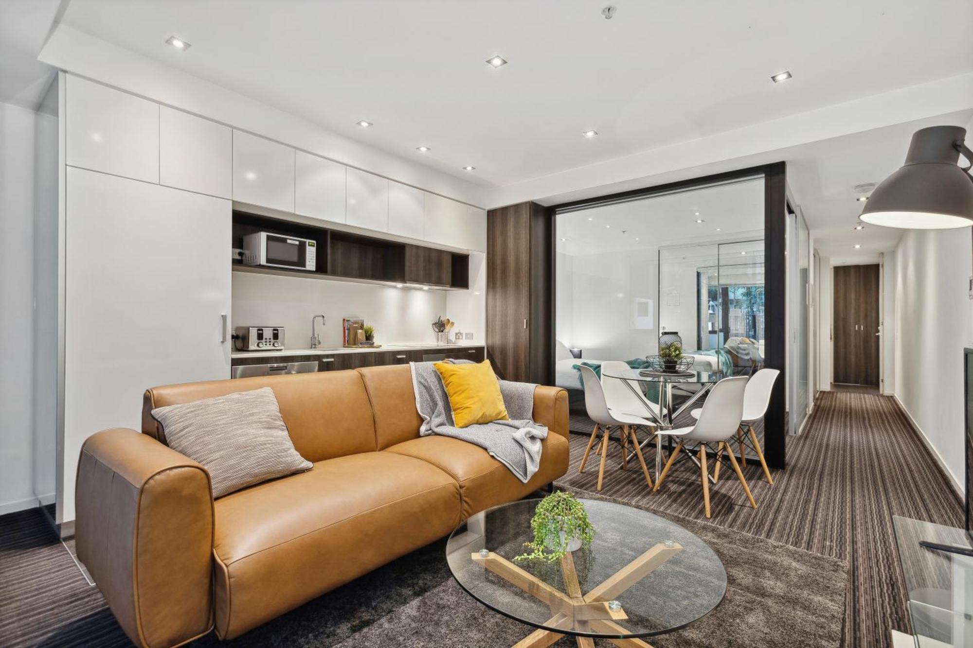 Complete Host Halo Apartments Melbourne Szoba fotó