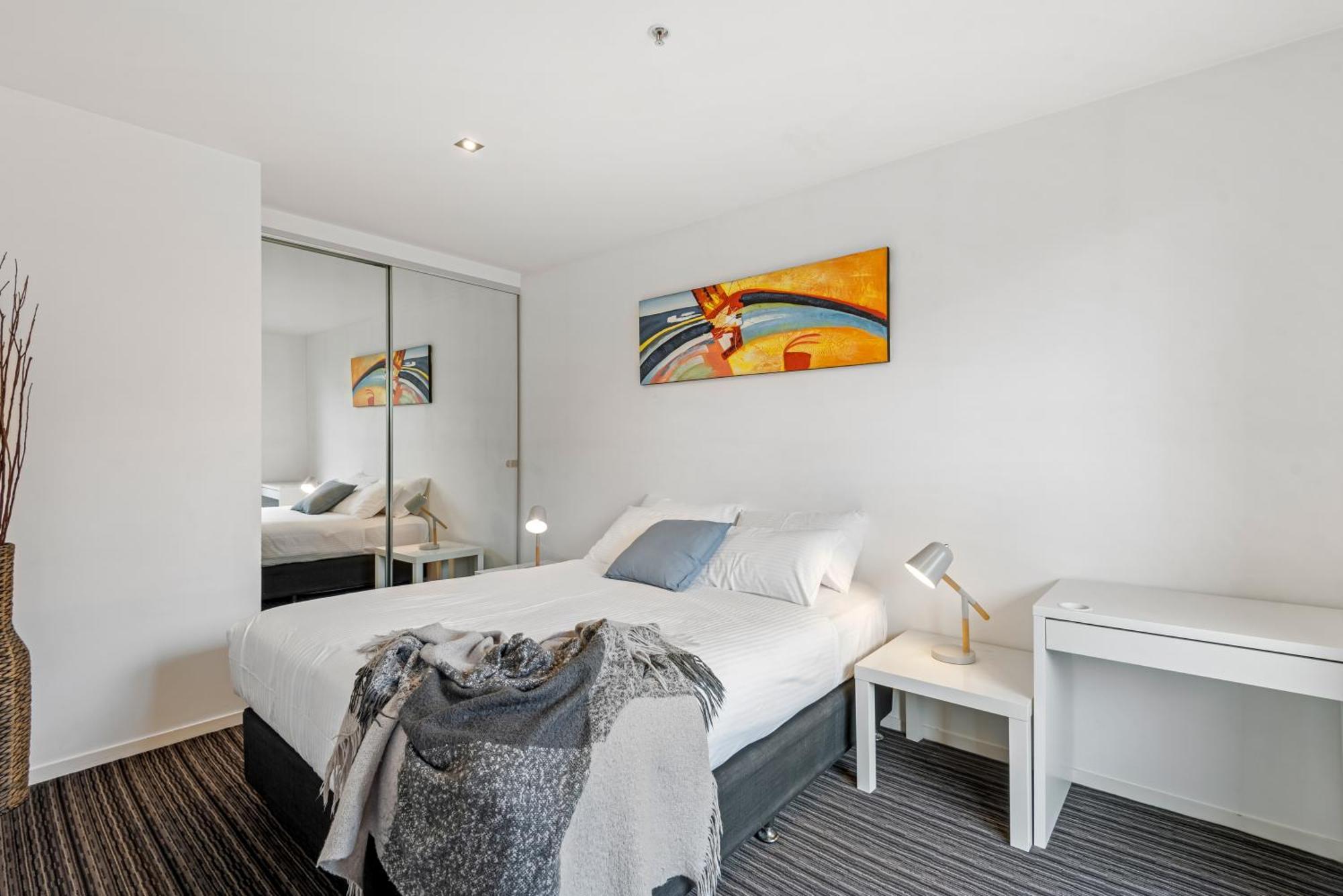 Complete Host Halo Apartments Melbourne Szoba fotó