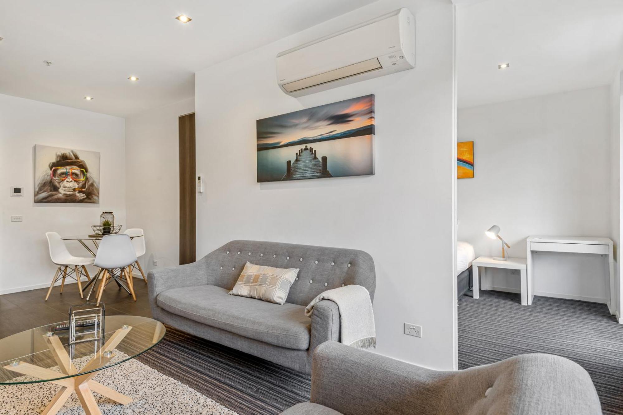 Complete Host Halo Apartments Melbourne Szoba fotó
